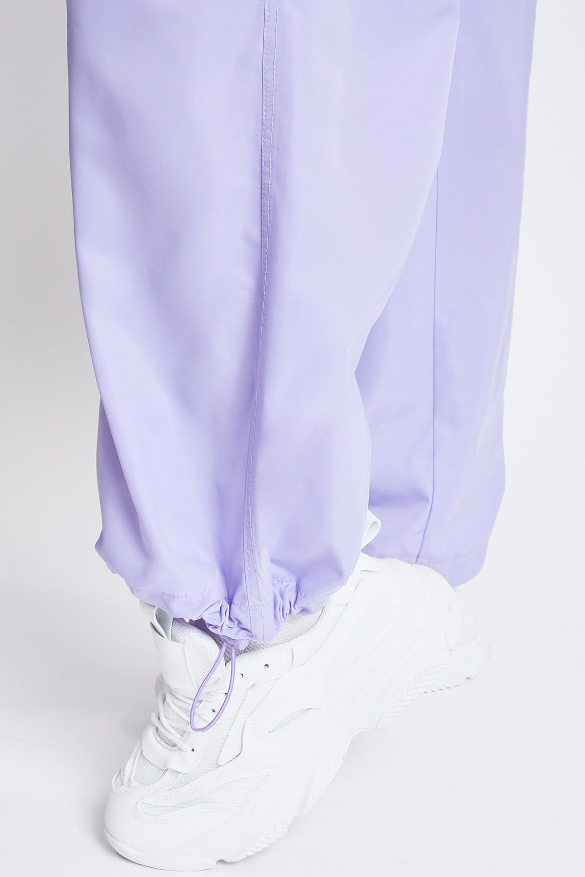 Women's Relaxed Nylon Parachute Pants From YMI JEANS