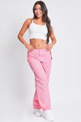Women's Relaxed Nylon Parachute Pants From YMI JEANS