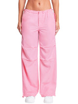 Women's Relaxed Nylon Parachute Pants From YMI JEANS