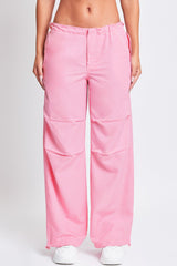 Women's Relaxed Nylon Parachute Pants From YMI JEANS