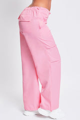 Women's Relaxed Nylon Parachute Pants From YMI JEANS