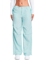 Women's Relaxed Nylon Parachute Pants From YMI JEANS