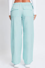 Women's Relaxed Nylon Parachute Pants From YMI JEANS