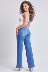 Women’s Sustainable WannaBettaButt Low Rise Wide Leg Jeans Jacket From YMI JEANS