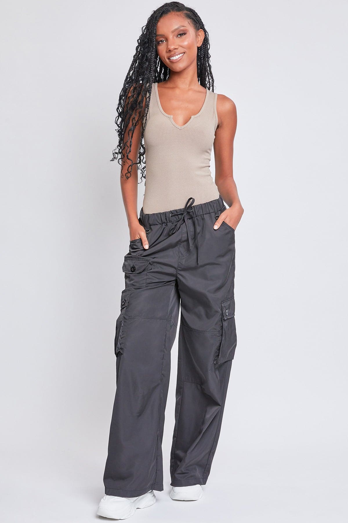 Women's Relaxed Cargo Pants from YMI JEANS