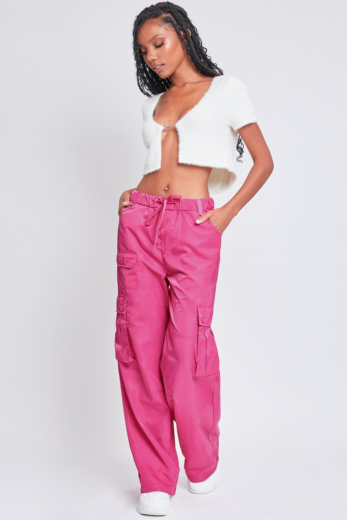 Women's Relaxed Cargo Pants from YMI JEANS