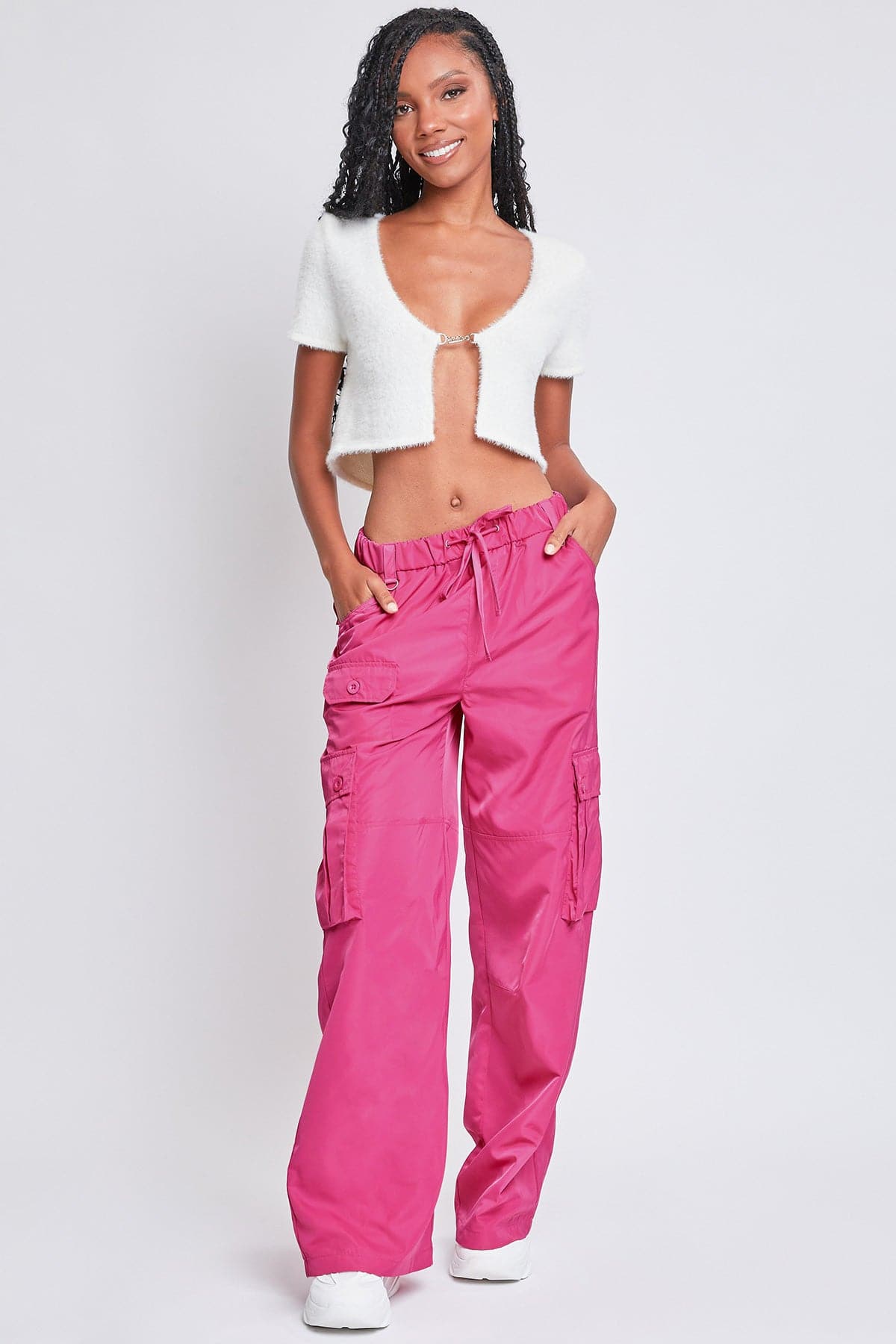 Women's Relaxed Cargo Pants from YMI JEANS