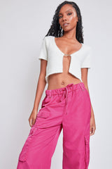 Women's Relaxed Cargo Pants from YMI JEANS