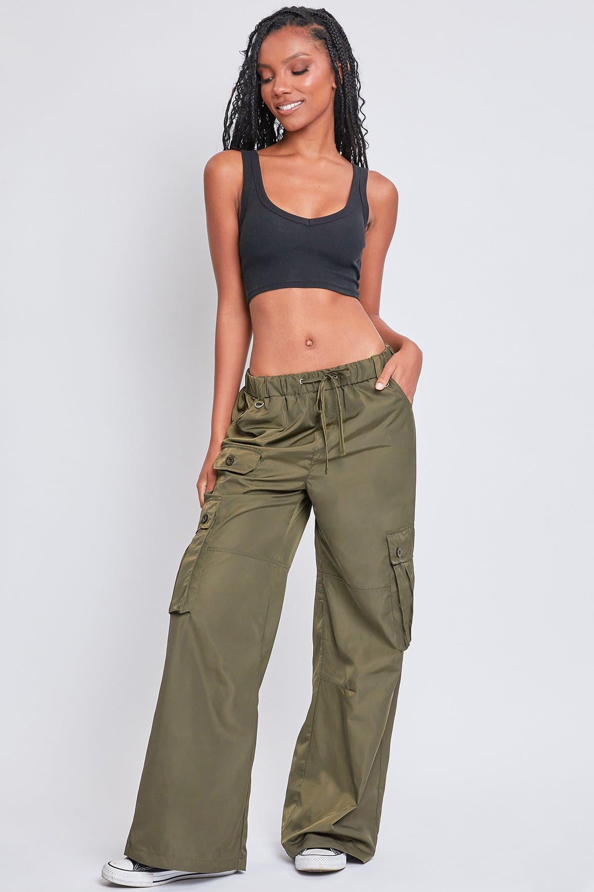 Women's Relaxed Cargo Pants from YMI JEANS