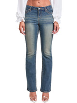 Women’s Premium Heavy Stitch Mid-Rise Bootcut Jeans From YMI JEANS