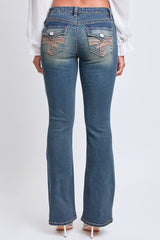 Women’s Premium Heavy Stitch Mid-Rise Bootcut Jeans From YMI JEANS