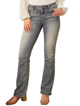 Women’s Premium Heavy Stitch Mid-Rise Bootcut Jeans From YMI JEANS