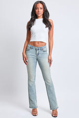 Women’s Premium Heavy Stitch Mid-Rise Bootcut Jeans From YMI JEANS