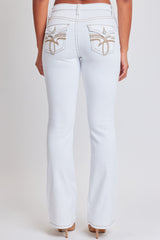 Women’s Premium Heavy Stitch Mid-Rise Bootcut Jeans From YMI JEANS