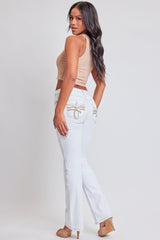 Women’s Premium Heavy Stitch Mid-Rise Bootcut Jeans From YMI JEANS