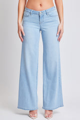 Women's Essential Low Rise Wide Leg Jeans from YMI JEANS