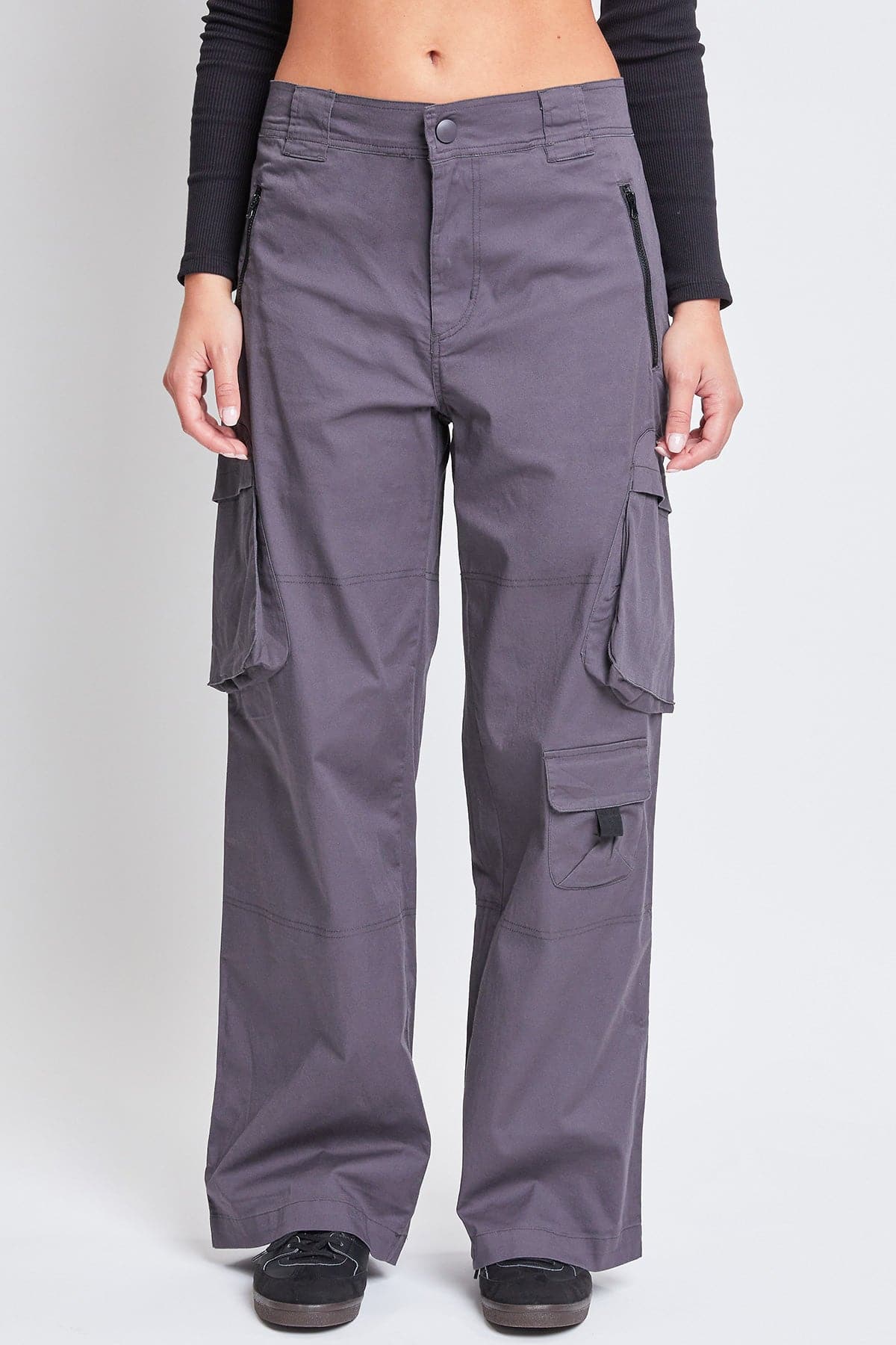 Women’s High-Rise Relaxed All Day Cargo Pants from YMI JEANS