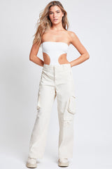 Women’s High-Rise Relaxed All Day Cargo Pants from YMI JEANS