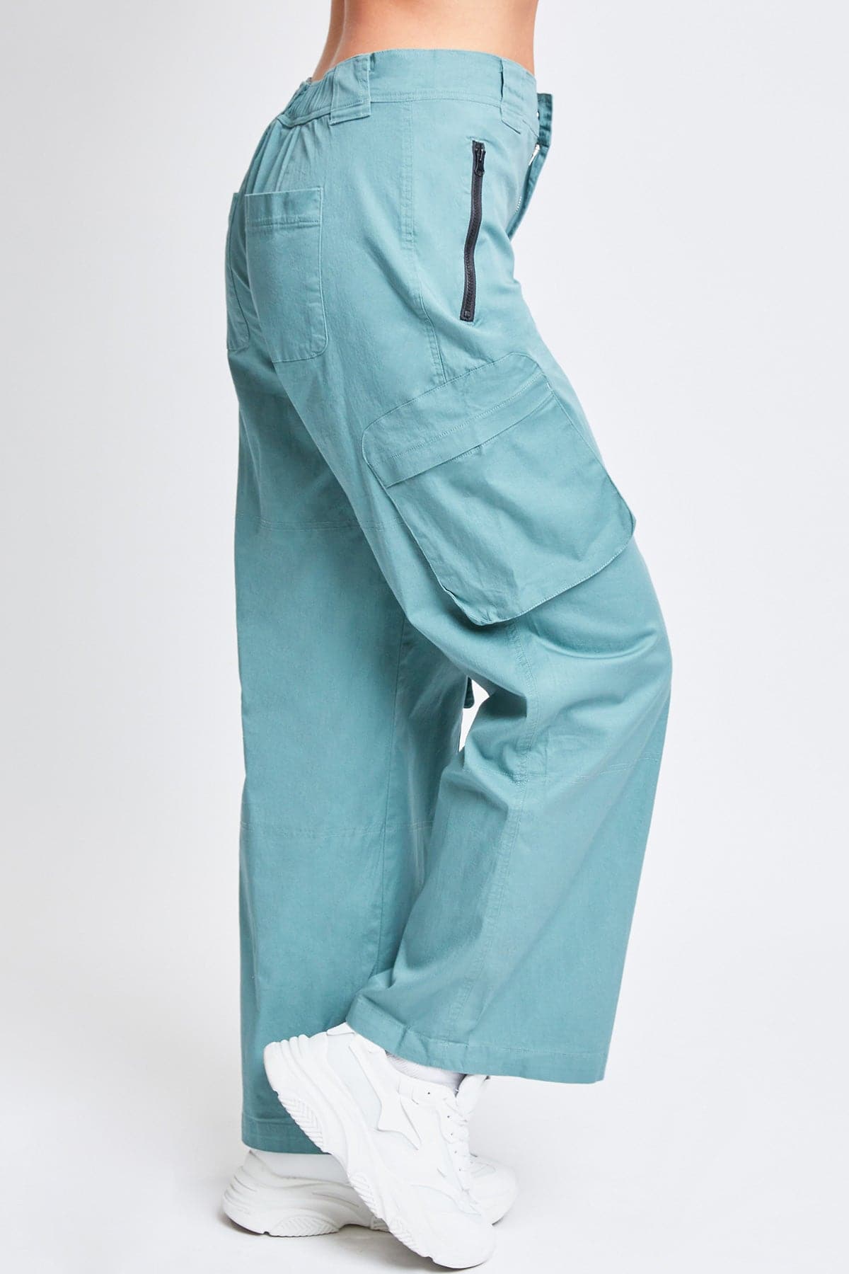 Women’s High-Rise Relaxed All Day Cargo Pants from YMI JEANS