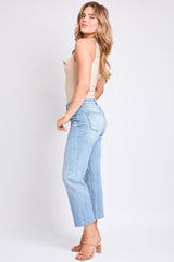 Women's Luxe Cropped Straight Leg Jeans From YMI JEANS