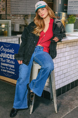 Women's Essential Low Rise Wide Leg Jeans from YMI JEANS