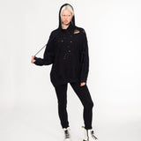 'ONE & ONLY' PAINTED HOODIE from Wren + Glory