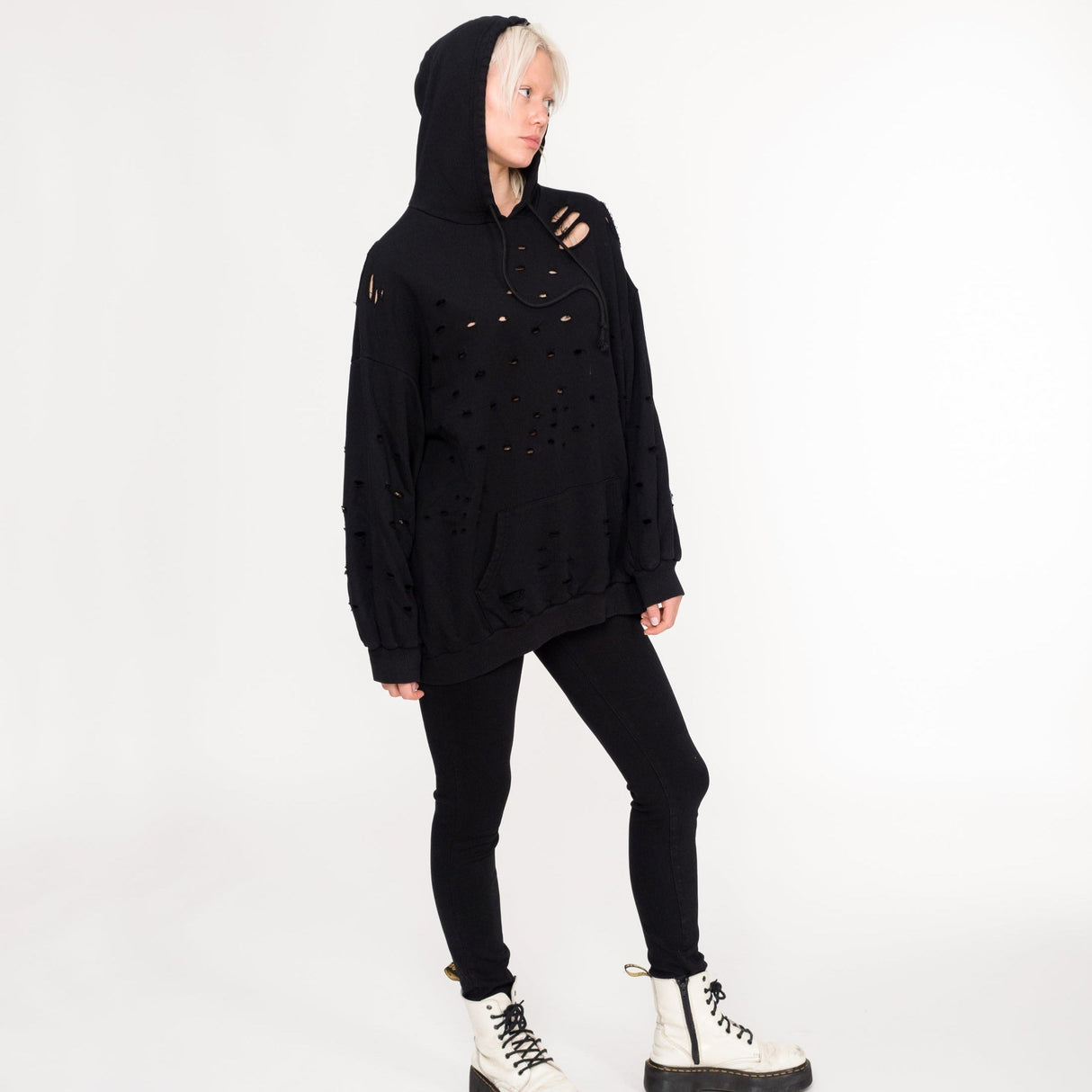 'ONE & ONLY' PAINTED HOODIE from Wren + Glory