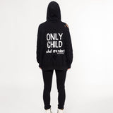 'ONE & ONLY' PAINTED HOODIE from Wren + Glory