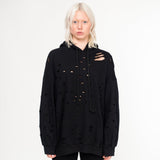 'ONE & ONLY' PAINTED HOODIE from Wren + Glory