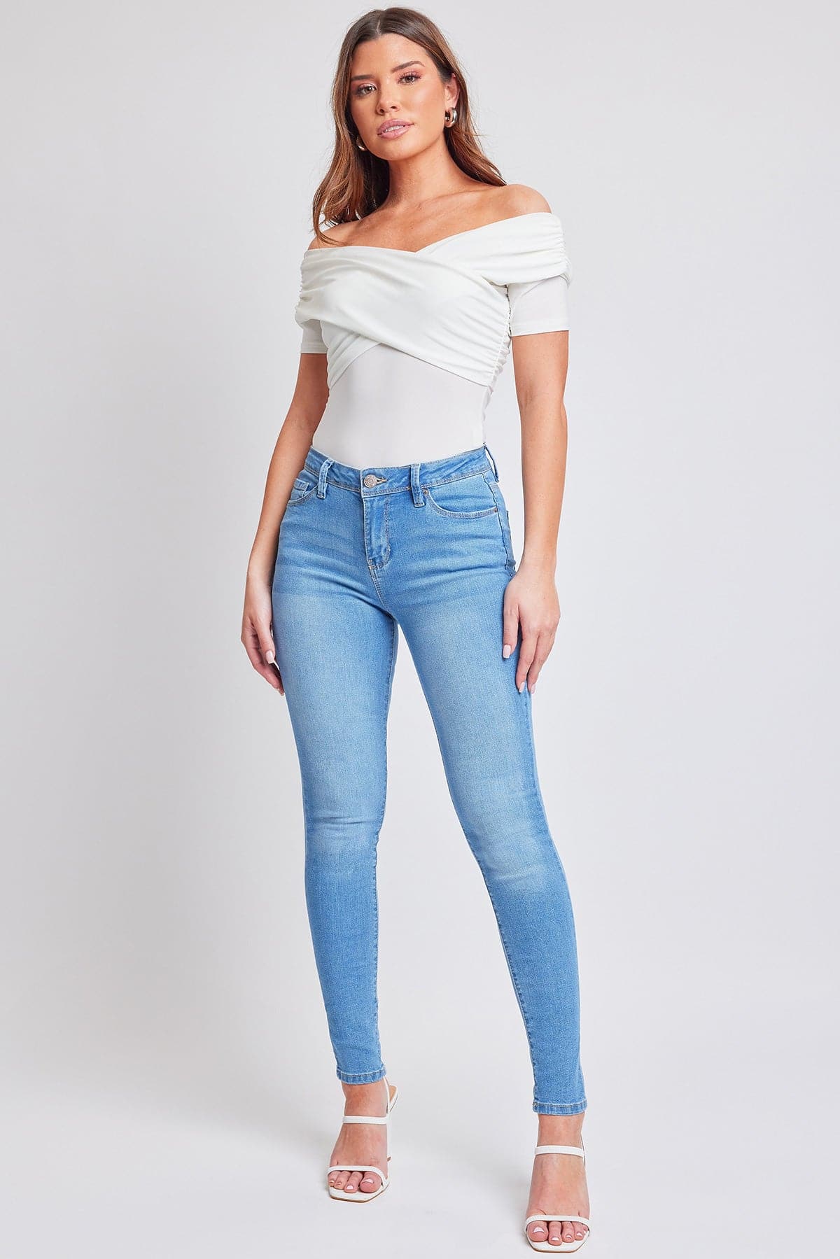 Women's Essential Sustainable Skinny Jeans from YMI JEANS
