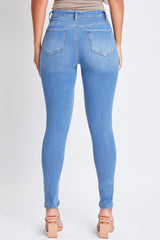 Women's Essential Sustainable Distressed Skinny Jeans from YMI JEANS