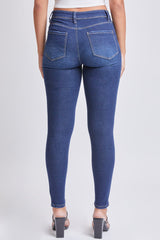 Women's Essential Sustainable Distressed Skinny Jeans from YMI JEANS