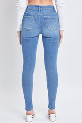 Women's Essential Sustainable Distressed Skinny Jeans from YMI JEANS