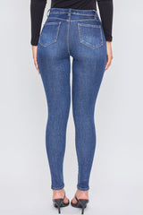 Women's Essential Sustainable Distressed Skinny Jeans from YMI JEANS