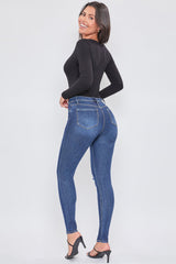 Women's Essential Sustainable Distressed Skinny Jeans from YMI JEANS