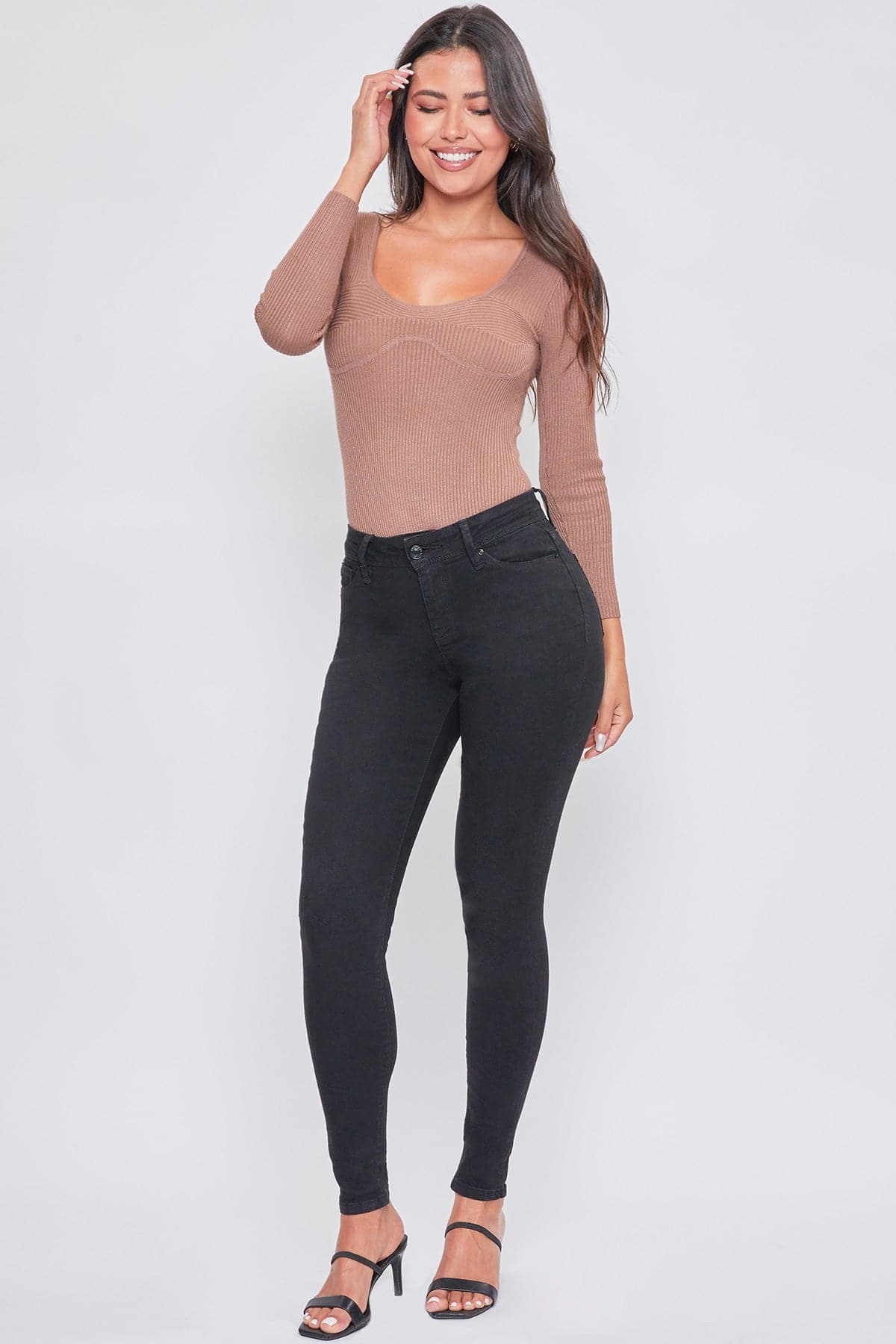 Women's Essential Sustainable Skinny Jeans from YMI JEANS
