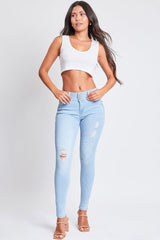 Women's Sustainable Essential Distressed Skinny Jean From YMI JEANS
