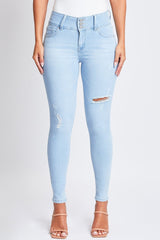 Women's Sustainable Essential Distressed Skinny Jean From YMI JEANS