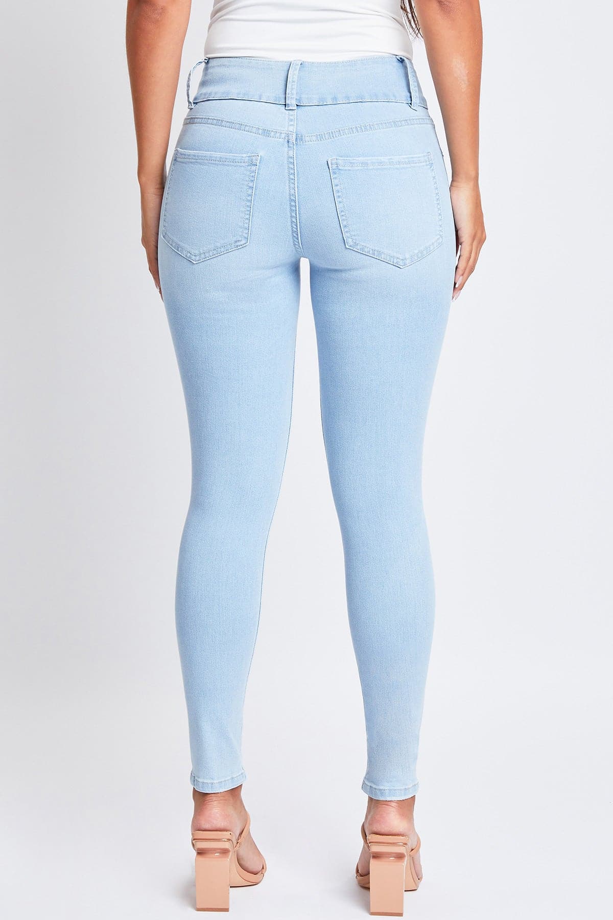 Women's Sustainable Essential Distressed Skinny Jean From YMI JEANS
