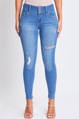 Women's Sustainable Essential Distressed Skinny Jean From YMI JEANS