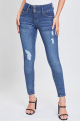Women's Sustainable Essential Distressed Skinny Jean From YMI JEANS
