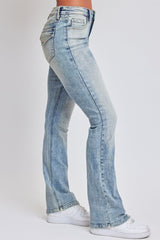 Women's Bootcut Jeans with Flap Pockets From YMI JEANS
