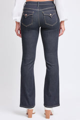 Women's Bootcut Jeans with Flap Pockets From YMI JEANS