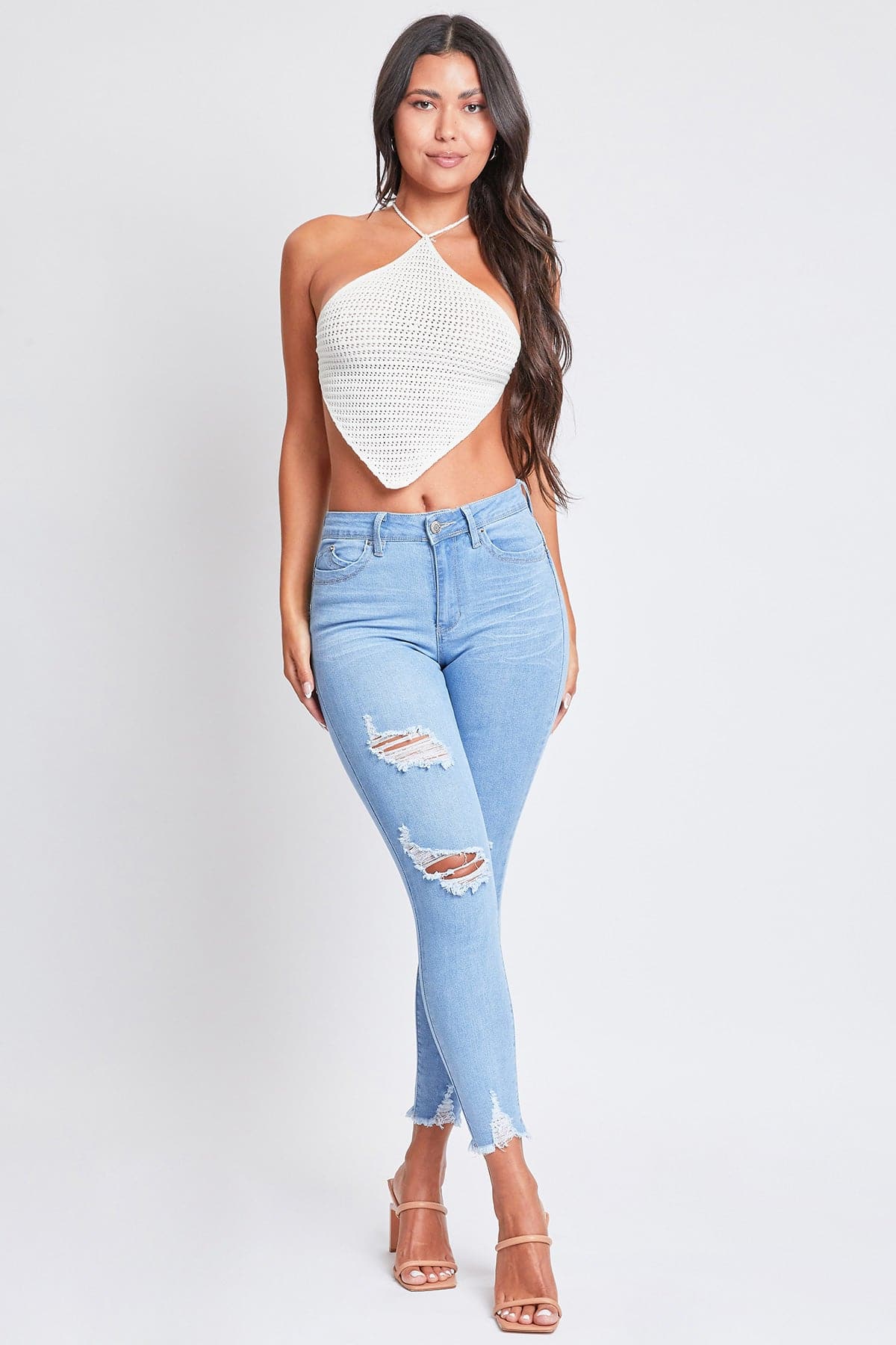 Women's Sustainable WannaBettaButt Ankle Jeans From YMI JEANS