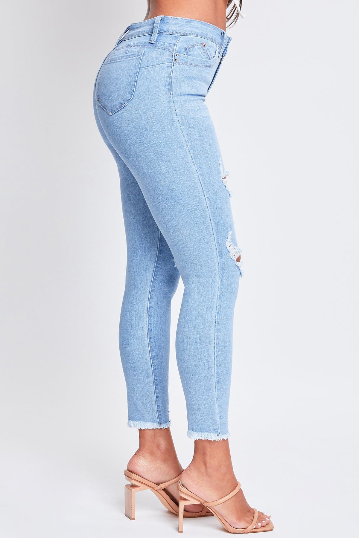 Women's Sustainable WannaBettaButt Ankle Jeans From YMI JEANS