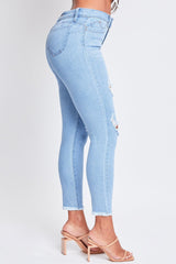 Women's Sustainable WannaBettaButt Ankle Jeans From YMI JEANS