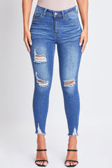 Women's Sustainable WannaBettaButt Ankle Jeans From YMI JEANS