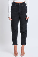 Women's Corduroy Mom Fit Pants From YMI JEANS