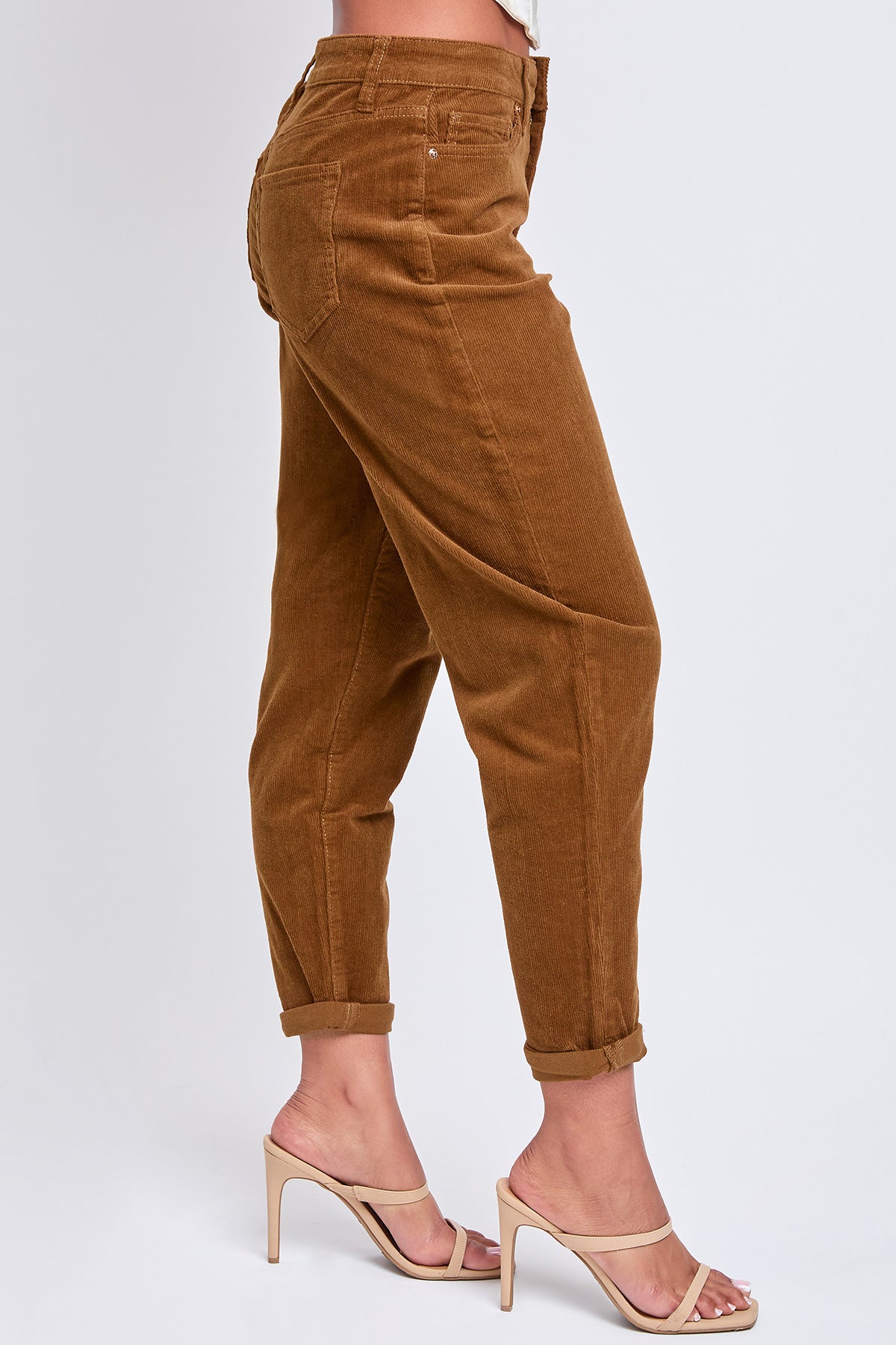 Women's Corduroy Mom Fit Pants From YMI JEANS