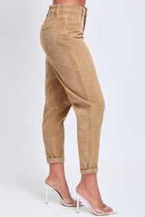 Women's Corduroy Mom Fit Pants From YMI JEANS